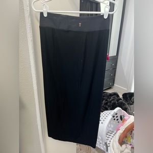 Kit and Ace stretch cotton pencil skirt - mid length